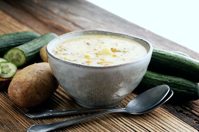 Komkommersoep recept